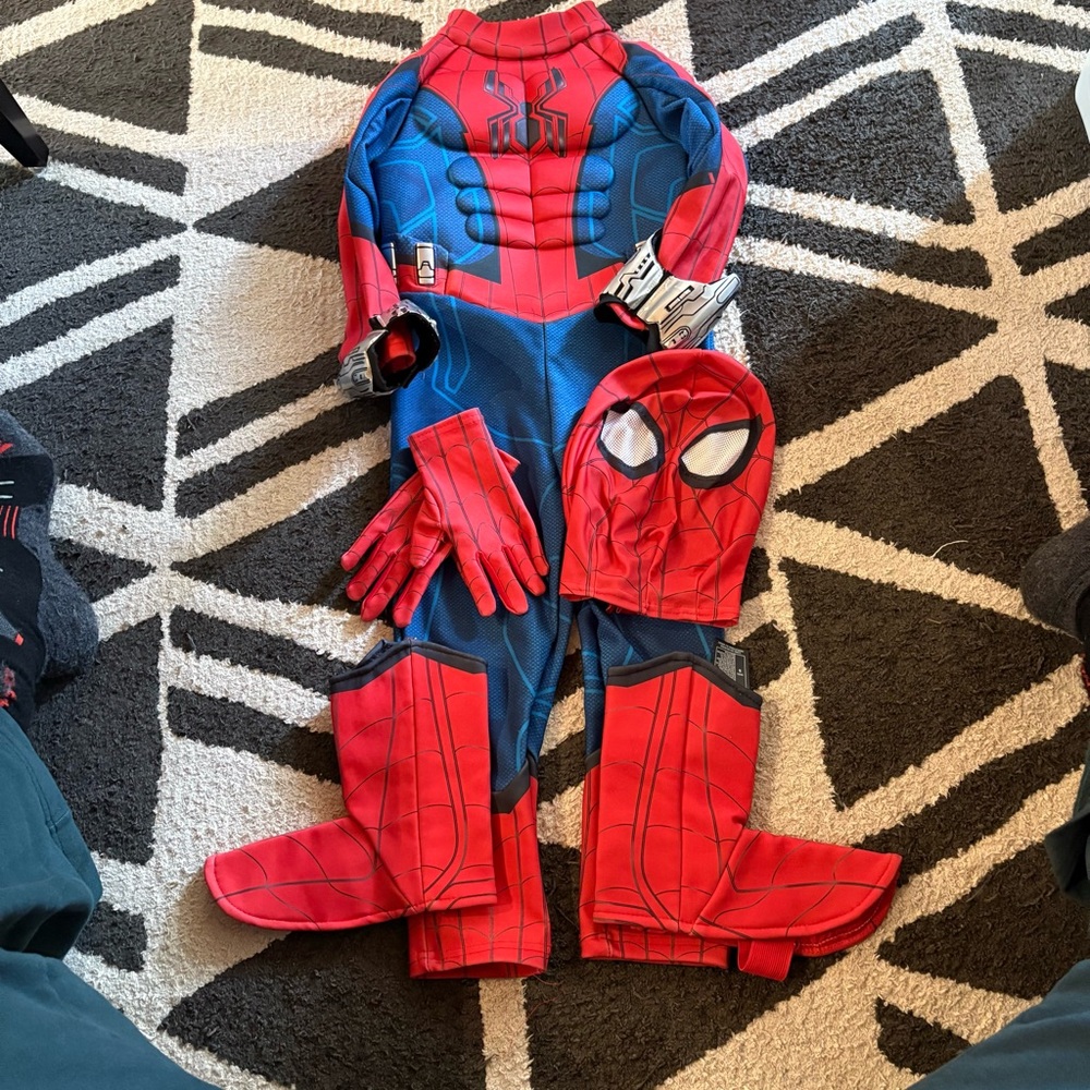 Marvel Spiderman Superhero from Disney CA Adventure Costume